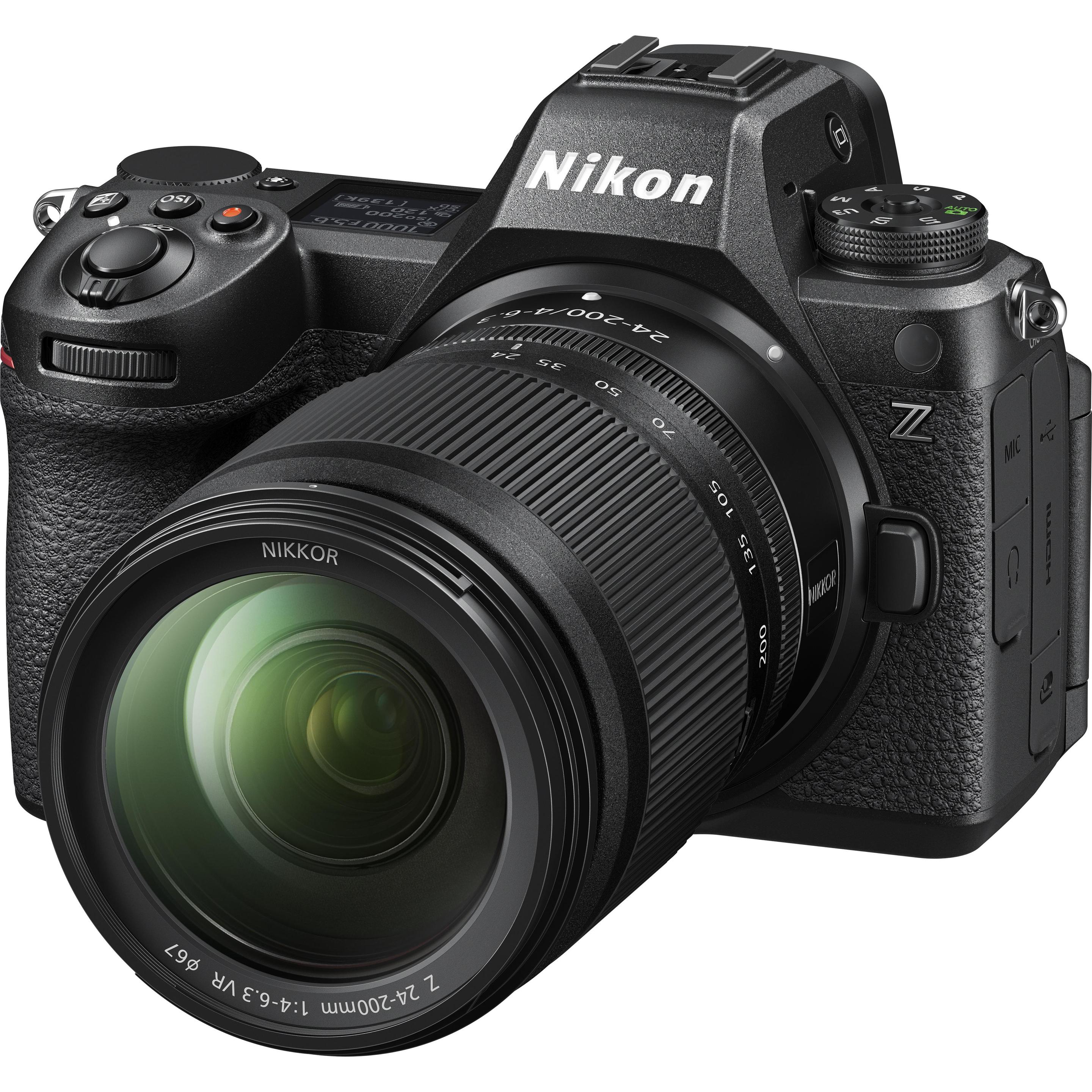 Nikon Z6III Kit (24 - 200 mm, 24.50 Mpx, Vollformat), Kamera, Schwarz