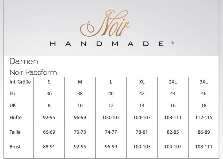 Actual product image Noir Handmade Langarm Body (S)