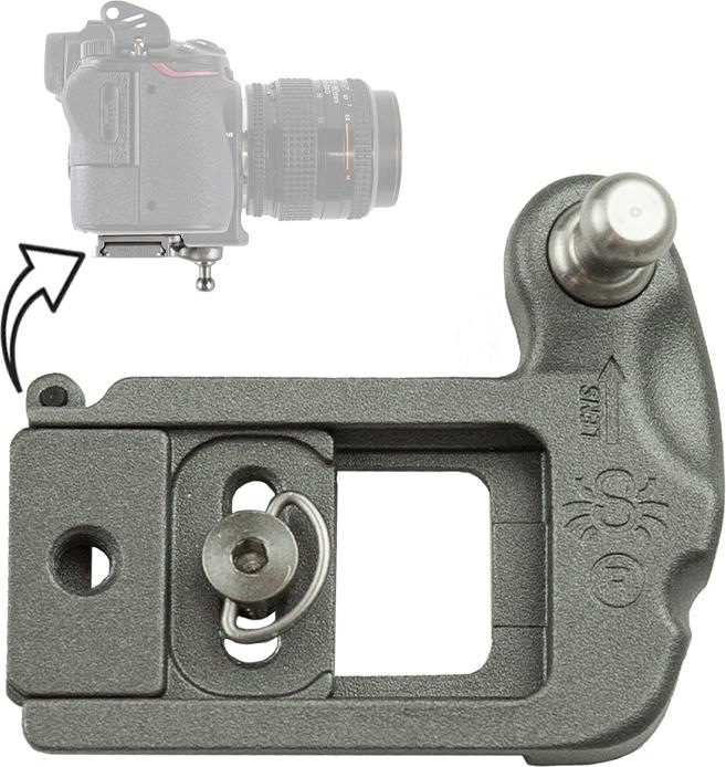 Actual product image Spider Holster Spider X Backpacker Kit (Camera hip bag, Camera shoulder bag)