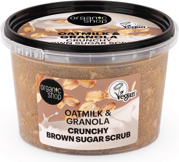 Actual product image Organic Shop Knuspriges Körperpeeling mit Hafer und Granola aus braunem Zucker (250 ml)