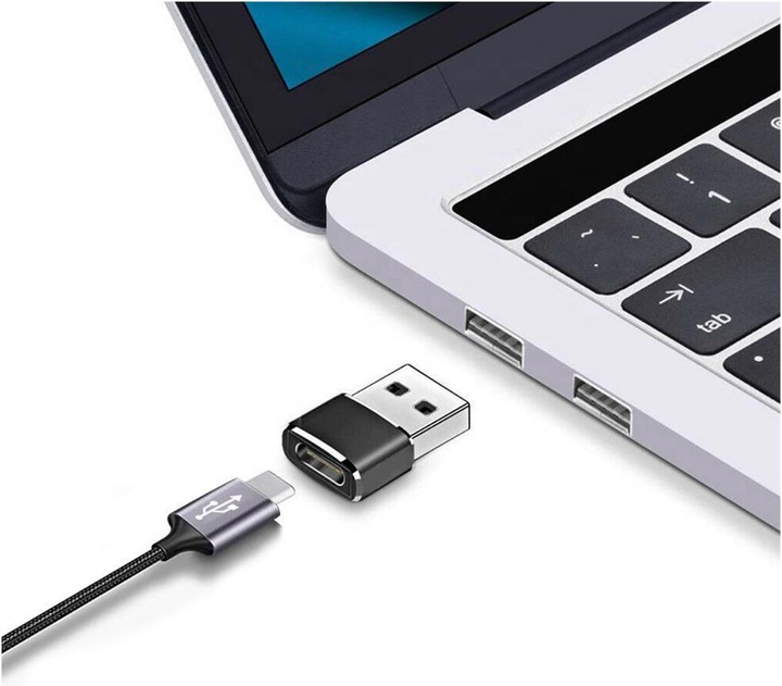 Actual product image Mako USB-C - USB-A Adapter (USB Type C, USB-A)