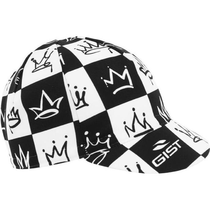 Gist, Mütze, Fahrradkappe Deko King, Weiss