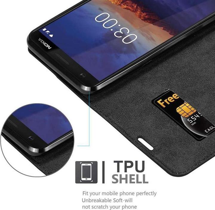 Productafbeelding Cadorabo Boek Onzichtbare Magneethoes (Nokia 3.1)