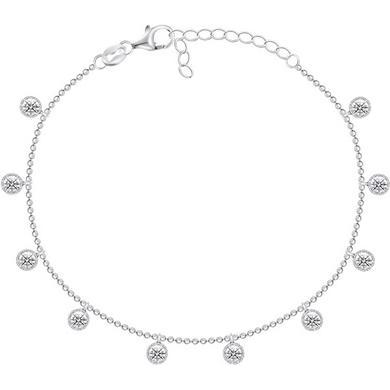 Brilio, Armschmuck, Silver - Silver bracelet with zircons BRC78W