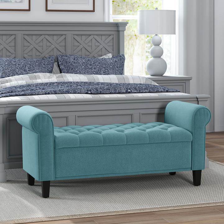 Actual product image Homcom Upholstered bench (48.50 cm)