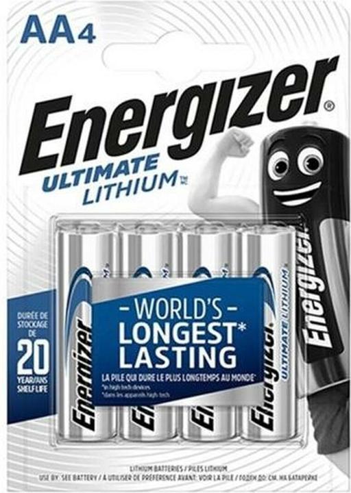 Immagine prodotto Energizer Batterien ULTIMATE LITHIUM 1,5 V 4 Stücke (12 Stück) (12 pz.)