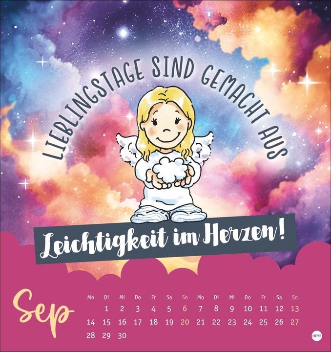 Produktbild SchutzengelPostkartenkalender2026 (Harter Einband, Deutsch)