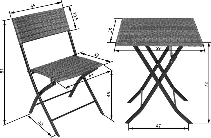 Image du produit tectake Trevi (59 cm)