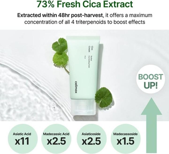 Actual product image Celimax The Real Soothing Cream with Fresh Extract