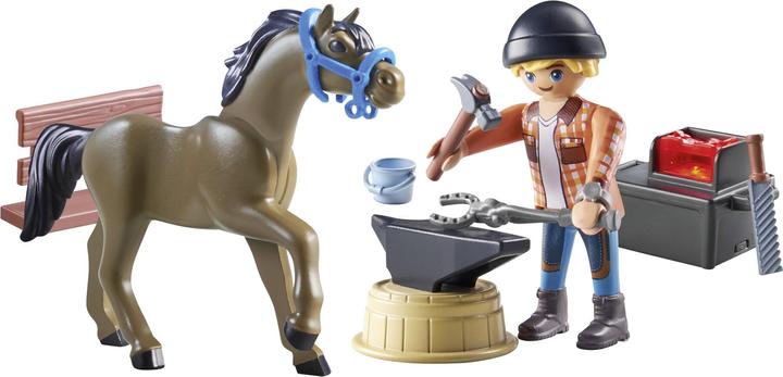 Image du produit Playmobil Hufschmied Ben & Achilles (71357, Playmobil Chevaux de la cascade)