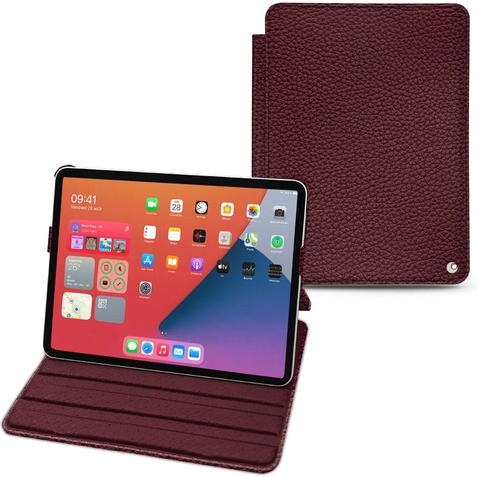 Noreve Lederschutzhülle horizontal (iPad mini 6), Tablet Hülle, Violett