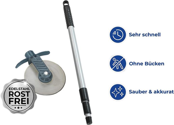 Actual product image Wenko Lawn edge roller 72.0 - 139.0 cm (Weed whacker, Garden machinery tools)