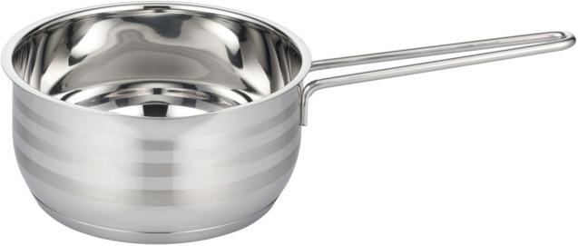 ELO Stahlwaren Casserole (Saucepan, Stainless steel, 16 x 7.50 cm)