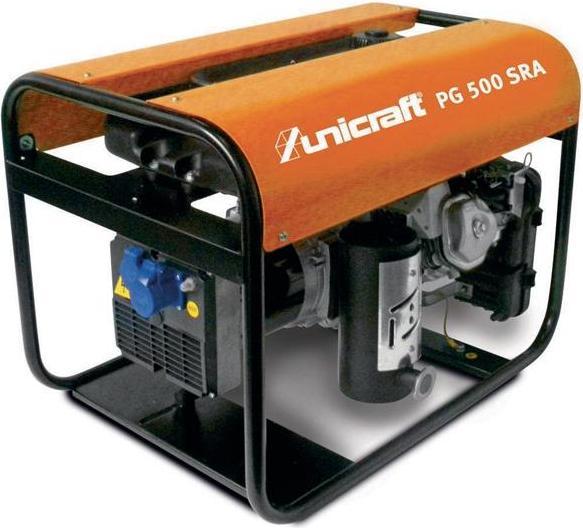 Unicraft Stromerzeuger PG 500 SRA 3,9 kVA4,6 kVA Benzin (3900 W, 11 l)