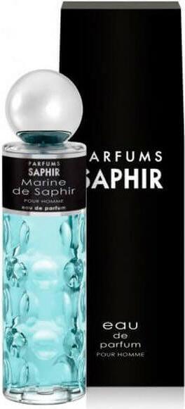 Actual product image Saphir Marine Men - Eau De Parfum - 200Ml (Eau de parfum, 200 ml)