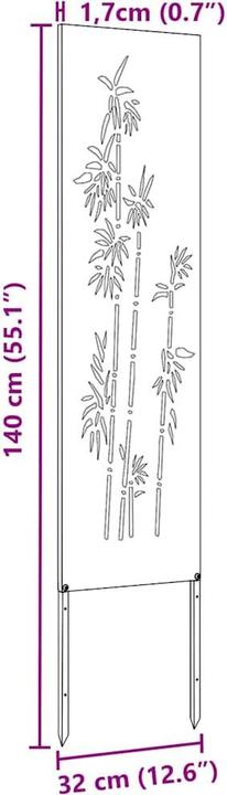 Image du produit vidaXL Gartensichtschutz (32 cm)