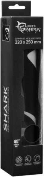 Actual product image White Shark Mouse pad for games M, 320x250x3mm (M)