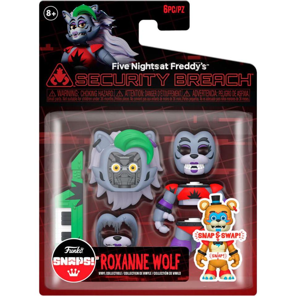Thumbnail - Funko Five Nights at Freddy's Snap Actionfigur Glamrock Roxanna 9 cm