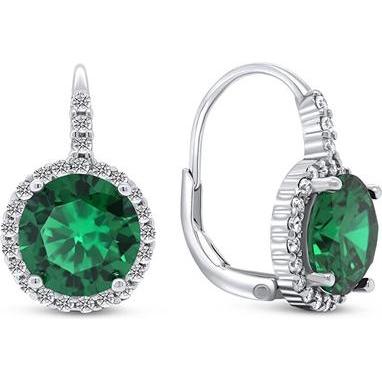 Brilio, Ohrringe, Silver - Charming silver earrings with zircons EA305WG