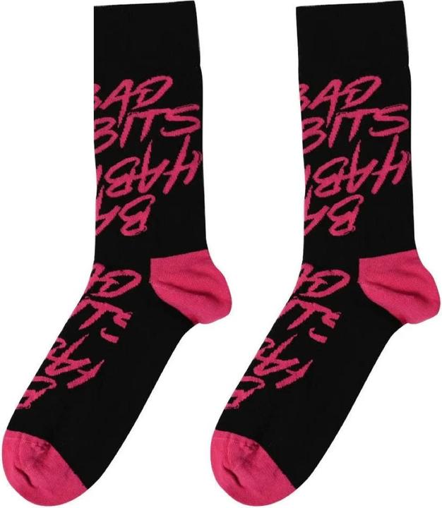 Actual product image Music Brand Bad Habits ankle socks (40.5 - 45.5)