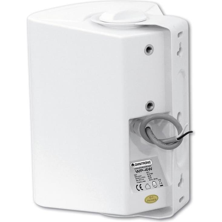 Thumbnail - Omnitronic WP-4 (1x 40 W), PA Lautsprecher, Weiss