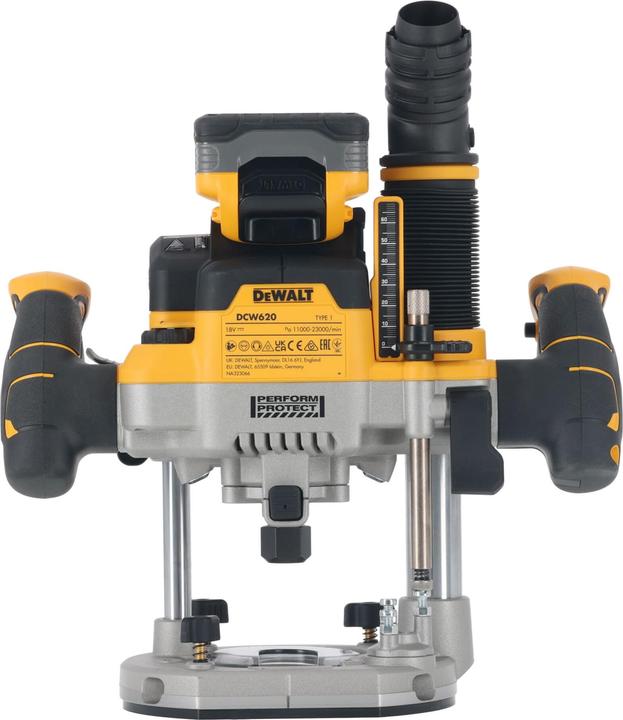Actual product image DeWalt 18V XR milling machine 12mm 1/2inch. 2x5AH hp