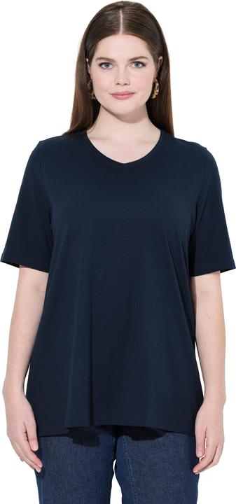 Produktbild Ulla Popken T-Shirts, 2er-Pack, V-Ausschnitt, Halbarm (50, 52)