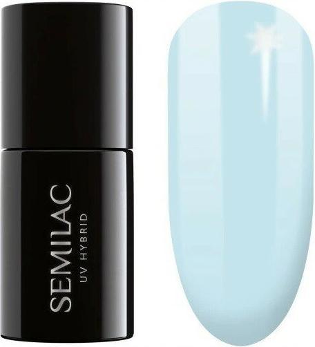 Immagine prodotto Semilac Hybrid Lacquer Soulmate Mix - 386 Blue Cloud 7ml
