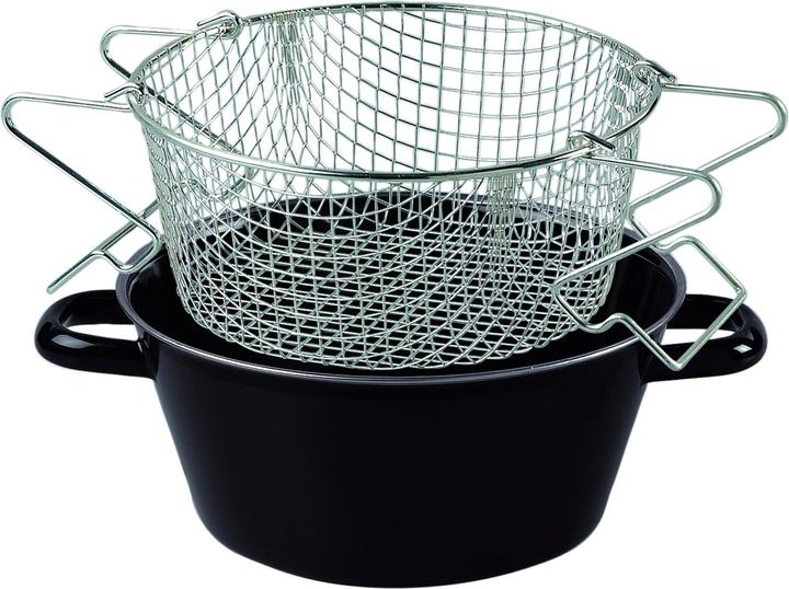 Riess French fry pan (20 cm, Frying pan, Stainless steel)