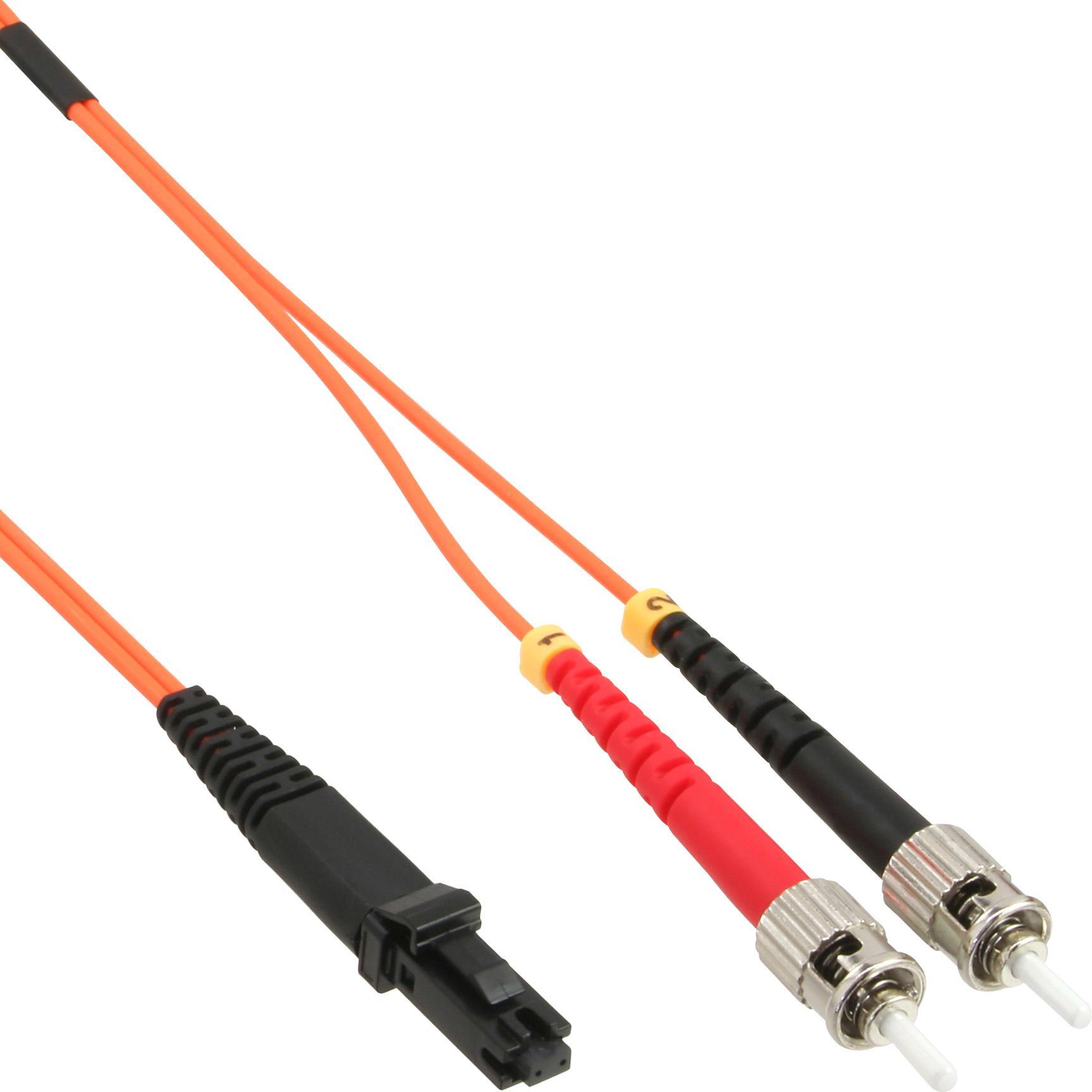 InLine LWL Duplex Kabel (CAT6, 2 m), Netzwerkkabel