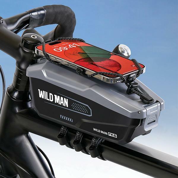 Immagine prodotto Wildman Etui/uchwyt na rower FK6 sakwa na ramę szaro-czarna/grigio-nero