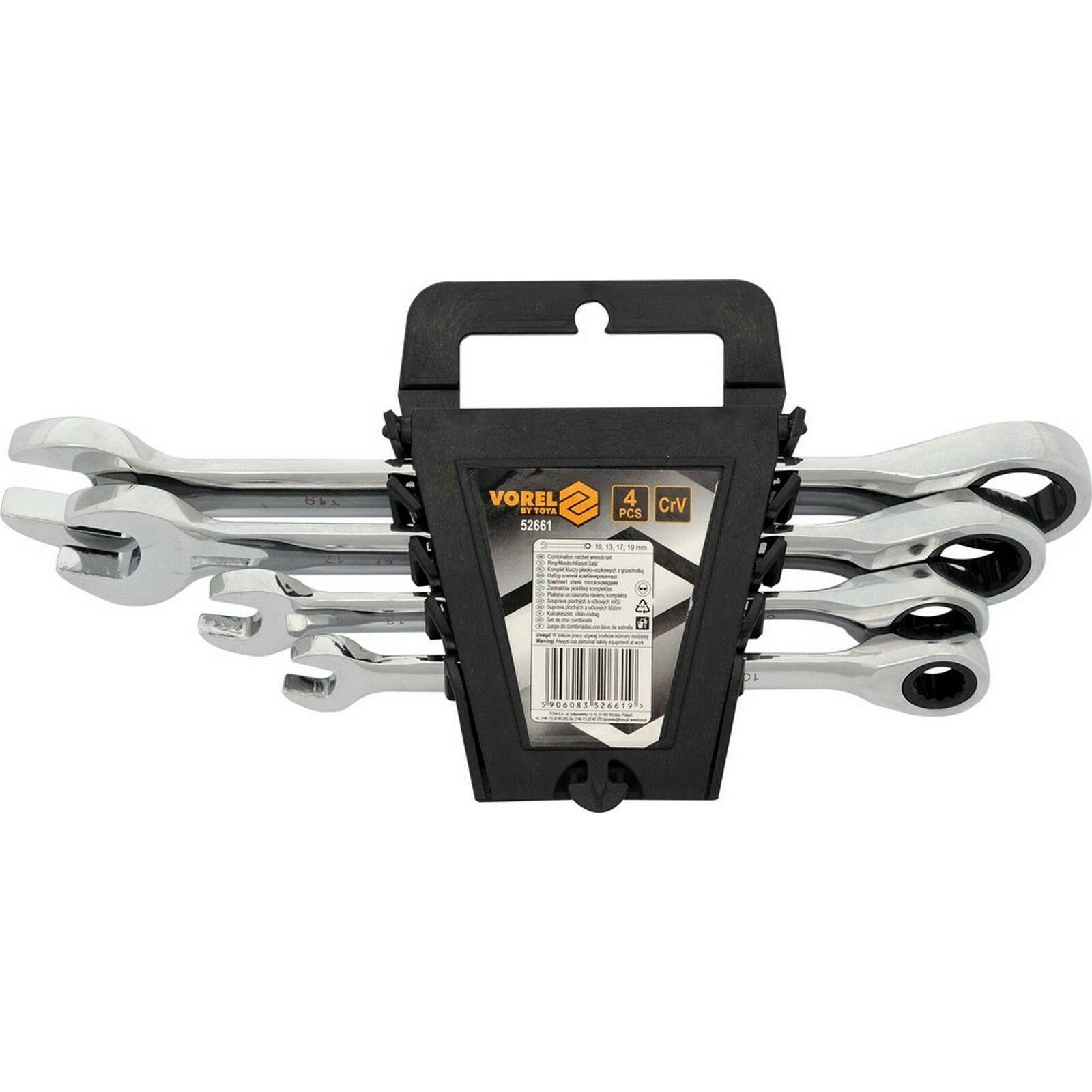 Toya, Schraubenschlüssel, 4er-Set -Flachkopfknarren