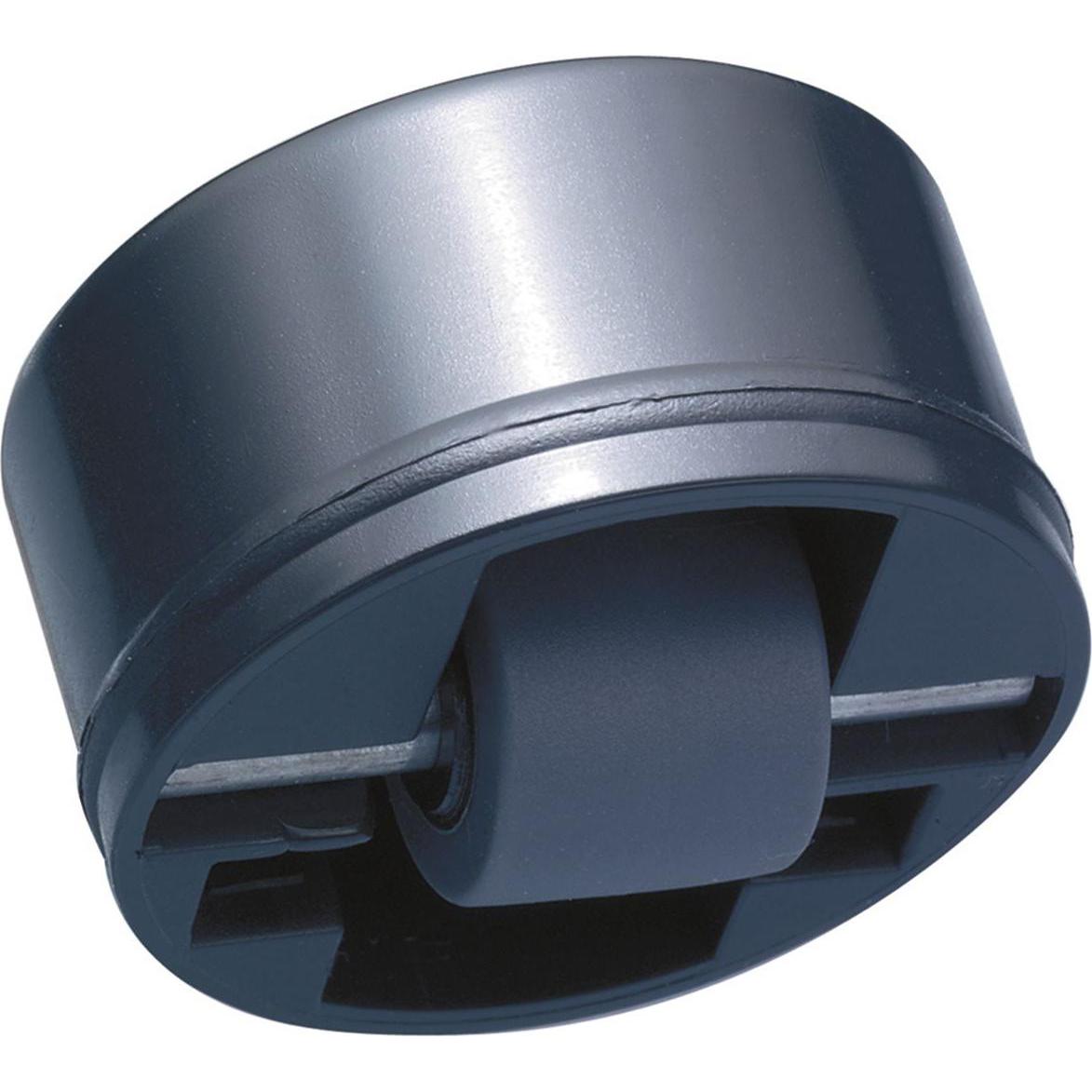 Wagner System, Möbelrollen, Roller-Mini soft, Rollen ø 15 mm, Bohr ø 36 mm, Kunststoff schwarz