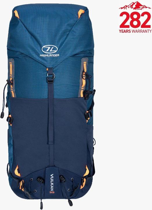 Actual product image Highlander Rucksack Vulkan Rucksack Navy 35 Liter - Blau (35 l)