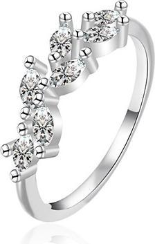 Produktbild Agato - Sparkling silver ring with zircons AGT-R42W - Circuit: 54 mm (54)