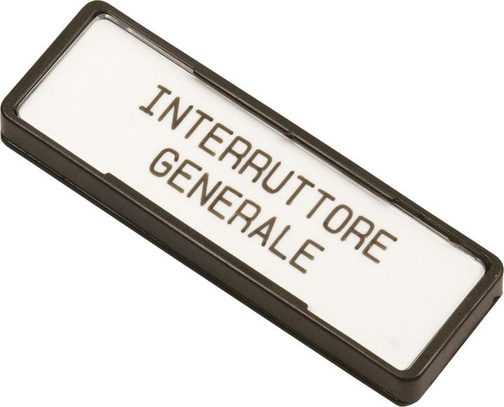 Actual product image Brady Kit B 17x30 plate holder