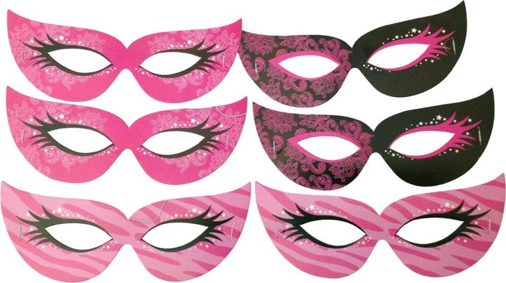 Actual product image Eurowrap Hen Night Eye Mask (Pack of 6)