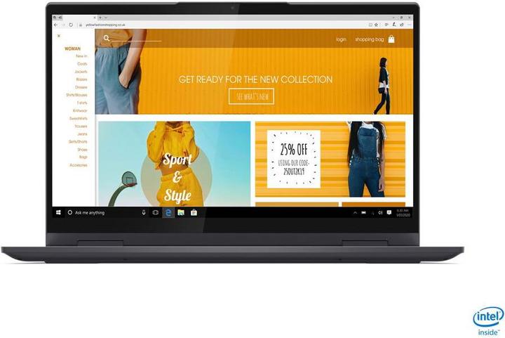 Produktbild Lenovo Yoga 7 14ITL5 i5-1135G7 14" FHD IPS 300nits Glossy Touch 8GB DDR4 3200 SSD512 NVMe Intel Iris Xe Gra (14", Intel Core i5-1135G7, 8 GB, 512 GB, US)