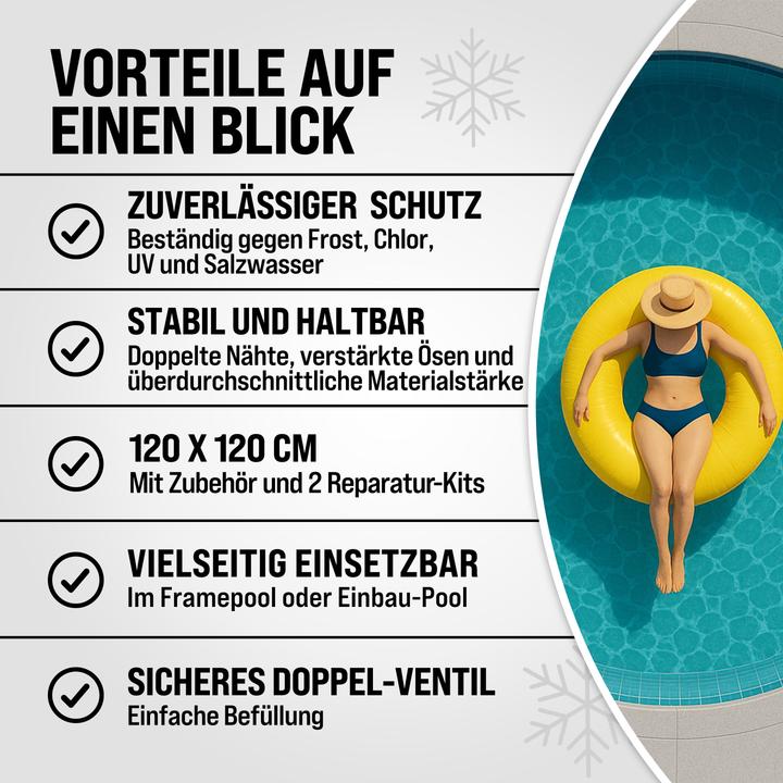 Produktbild Monzana Poolkissen 120x120 oder 240x200cm