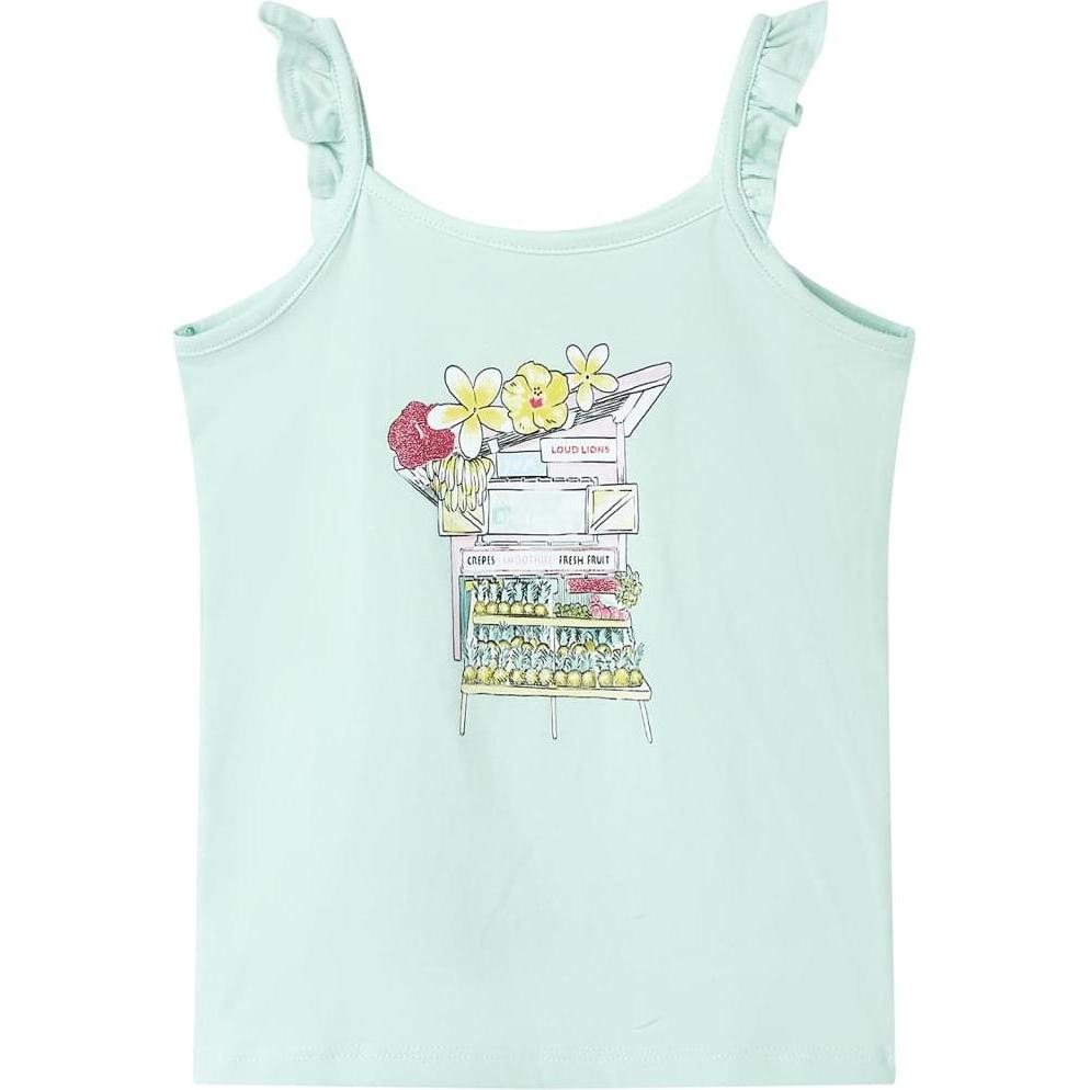 VidaXL, Mädchen, Shirt, Jenine, Grün, (104)