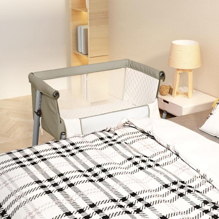 Image du produit vidaXL Lit bébé avec matelas (85 x 49 cm)