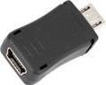 Actual product image LogiLink Micro USB B – Mini USB Adapter (USB 2.0)