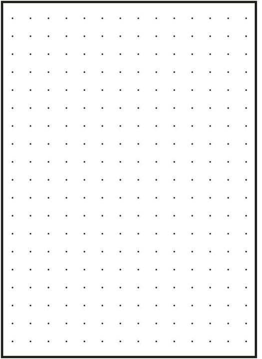 Produktbild Oxford Collegeblock Scribzee (A4+, Gepunktet, Weicher Einband)