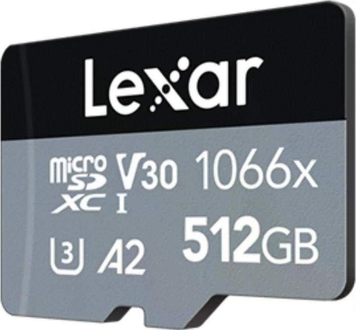 Image du produit Lexar Professional (512 Go, microSDXC, U3, UHS-I)