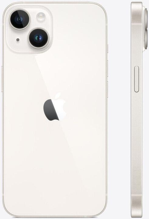 Immagine prodotto Re!commerce iPhone 14 (128 GB, Stellina, Bianco, 6.10", 12 Mpx, A / Come nuovo)