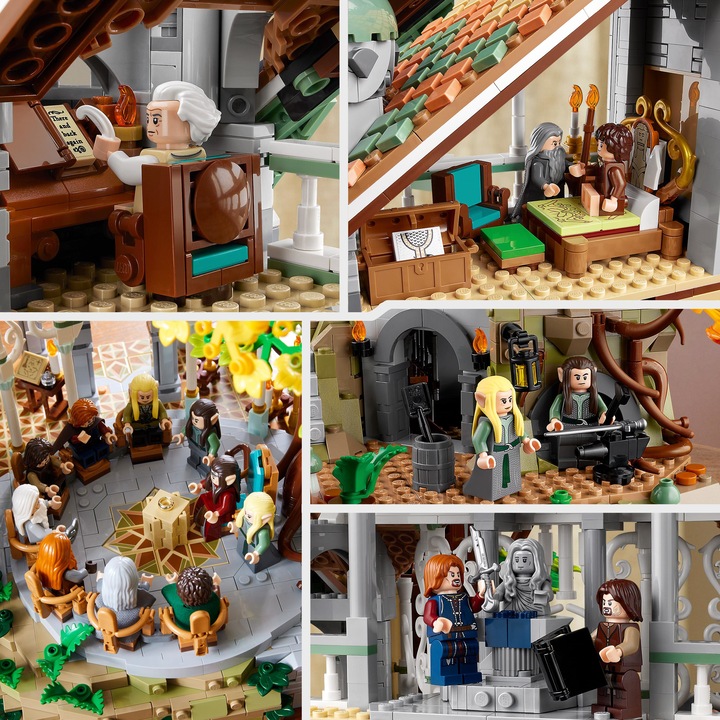 Image du produit LEGO Bruchtal (10316, LEGO Le Seigneur des Anneaux, LEGO difficiles à trouver)