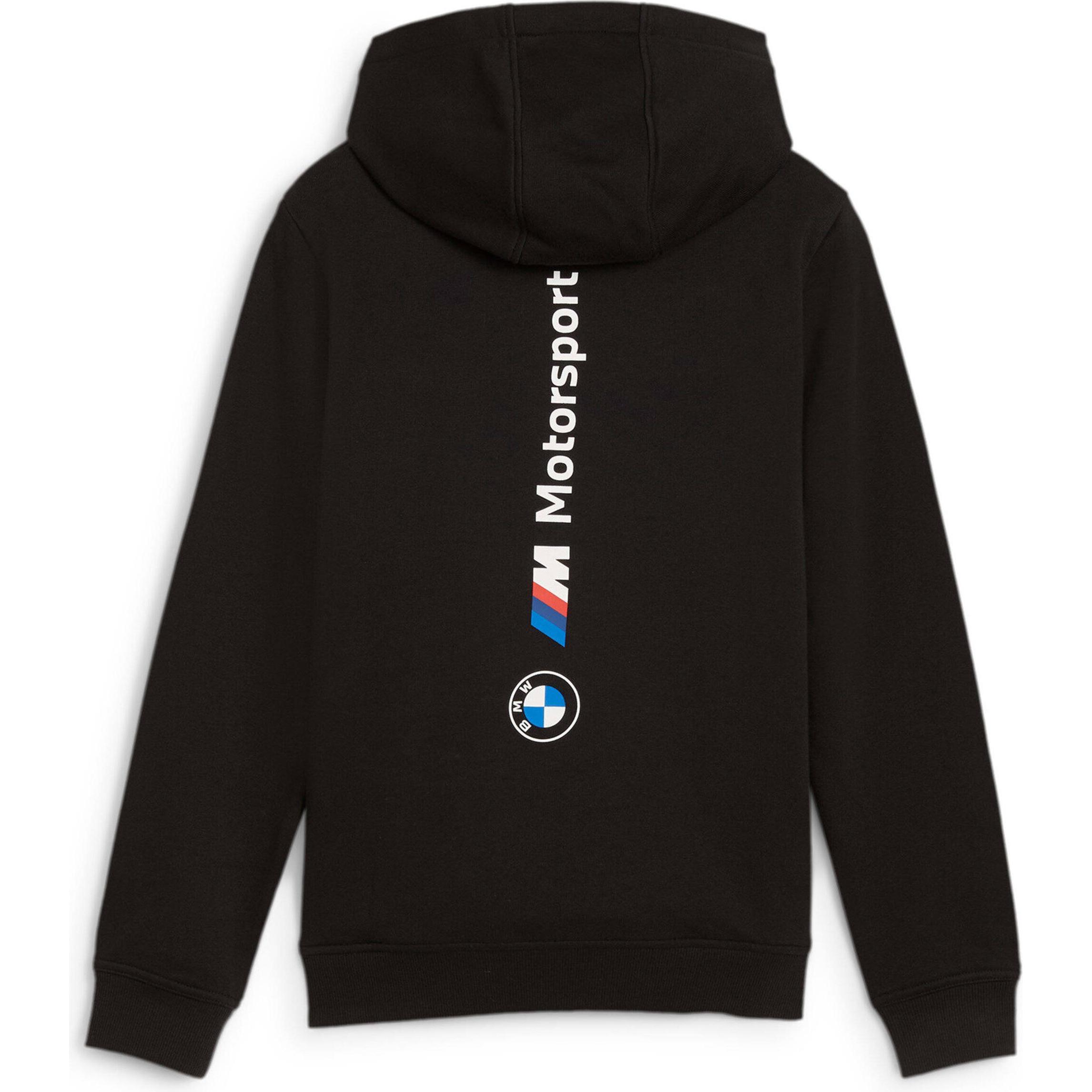 Thumbnail - Puma, Unisex, Pullover, BMW Mms Kids Ess Hoodie Ft, Schwarz, (140)
