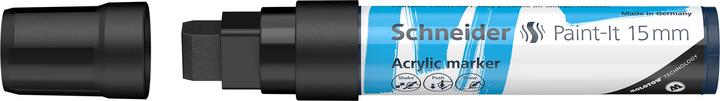 Produktbild Schneider Acrylmarker Paint-It 330 15mm schwarz (Schwarz, 15 mm, 1 x)