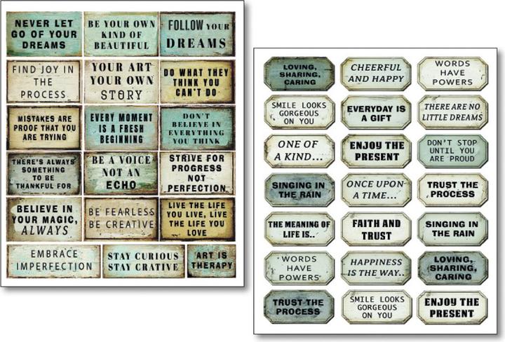 Immagine prodotto Ciao Bella Mixed Media Sticker Set