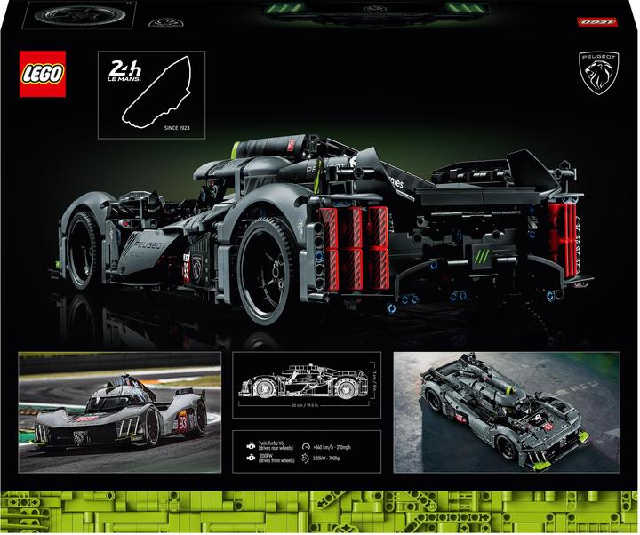 Produktbild LEGO Peugeot 9X8 24H Le Mans Hybrid Hypercar (42156, LEGO Technic)